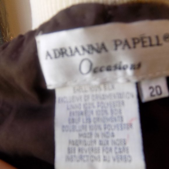 ADRIANNA PAPELL Jacket Set Plus Size 20 - Picture 4 of 13